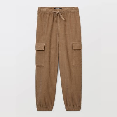 Pantalon en velours à poches MONOPRIX