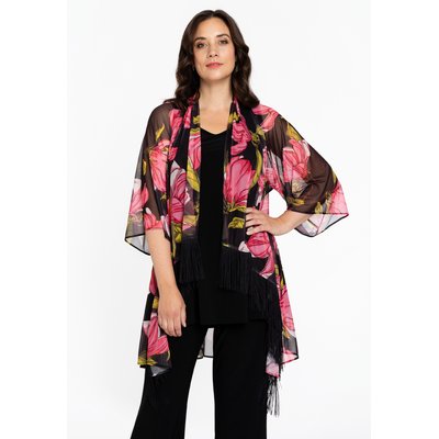 Gilet imprimé / imprimée floral YOEK