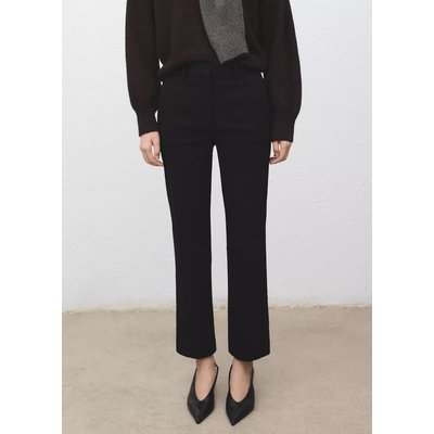 Pantalon droit 7/8 MANGO