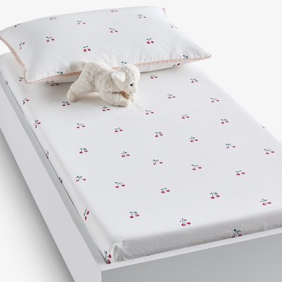 Drap-housse bébé coton bio bonnet 17 cm, Griotte LA REDOUTE INTERIEURS
