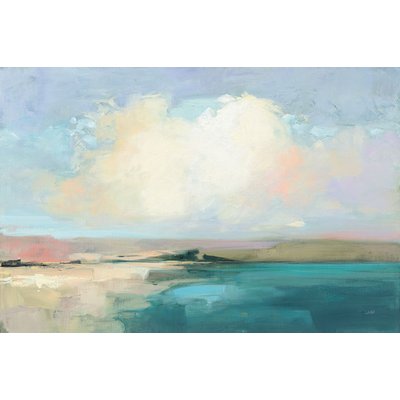 Tableau abstrait ciel sur la côte HEXOA