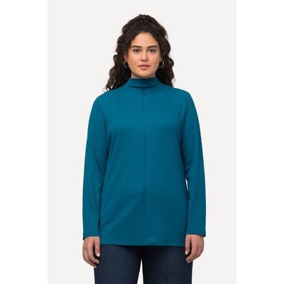 T-shirt slim à col montant et manches ULLA POPKEN