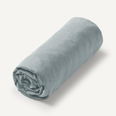 Drap-housse enfant lin lavé, Elina AM.PM