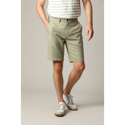 Short uni en coton avec braguette à fermeture à glissière MIDORI DEELUXE