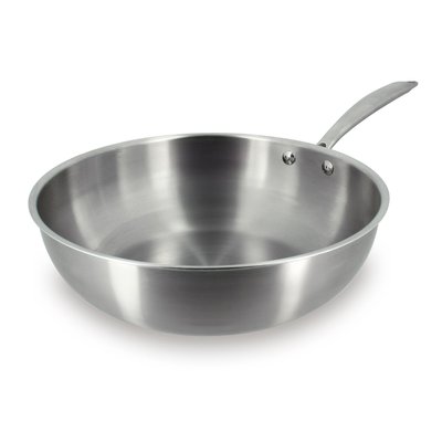 Wok en acier inoxydable 28cm, TRIPLY MENASTYL