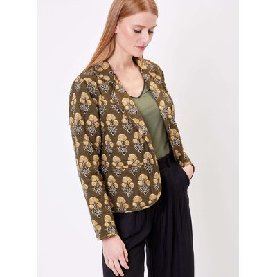 Veste Tailleur Matelassée imprimée en coton KAJA LA FIANCÉE