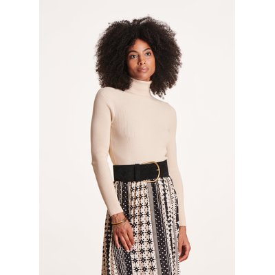Pull chaussette à col roulé LA FEE MARABOUTEE