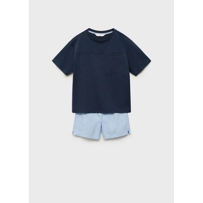 Pyjama court rayures MANGO KIDS