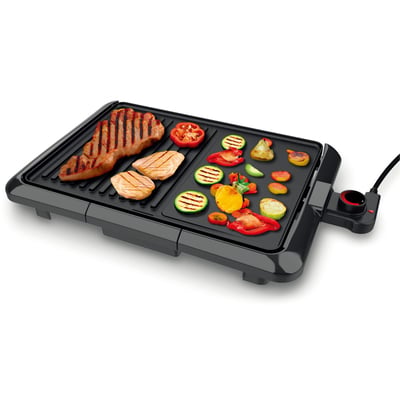 Plancha électrique LPL 4 noir à poser, 35x25 cm LISTO
