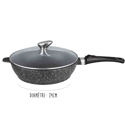 Sauteuse en fonte 24cm effet pierre induction Pradel Excellence Premi PRADEL EXCELLENCE