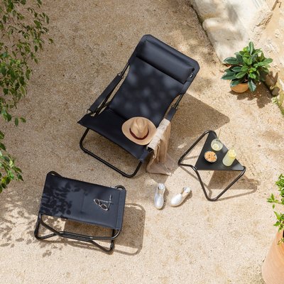 Bain de soleil matelassé pliant - TRANSABED LAFUMA MOBILIER