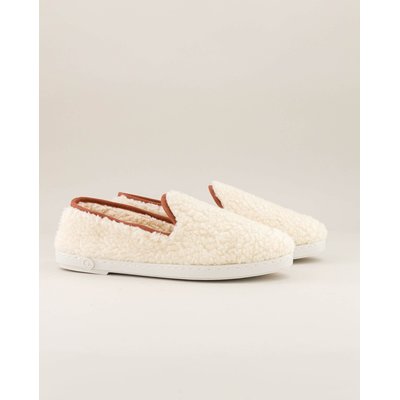 Chaussons en bouclette de laine ANGARDE