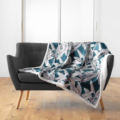 Plaid Velours 125x150  Sherpa Isibelle DECORATIE