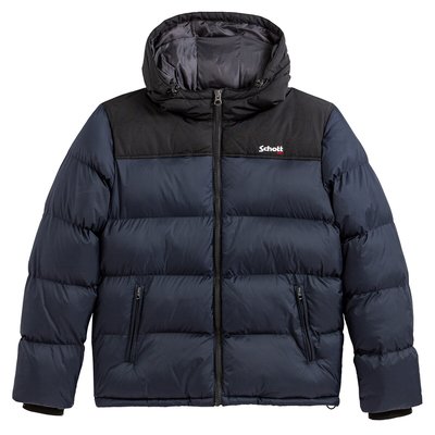 Doudoune bi-colore à capuche Utah 2 SCHOTT