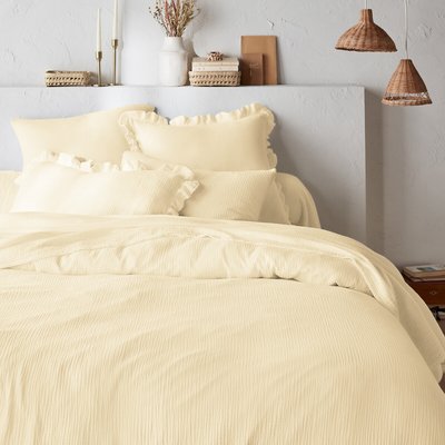 Housse de couette unie en gaze de coton, Kumla LA REDOUTE INTERIEURS