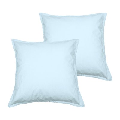 Lot de 2 taies d'oreiller en coton STUDIO SENSEI MAISON