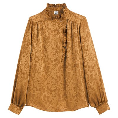 Hemd met Victoriaanse kraag, lange mouwen LA REDOUTE COLLECTIONS