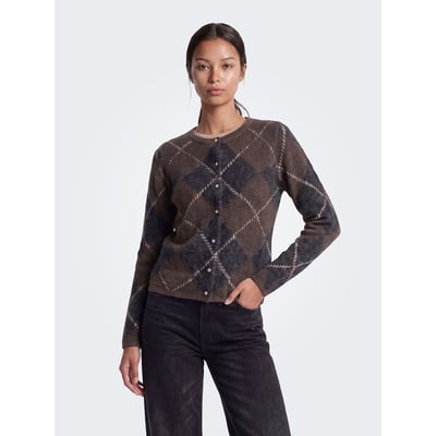 Gilet manches longues imprimé jacquard ONLY