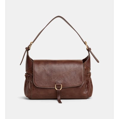 Sac à main suzanne wrinkled cuir GALERIES LAFAYETTE