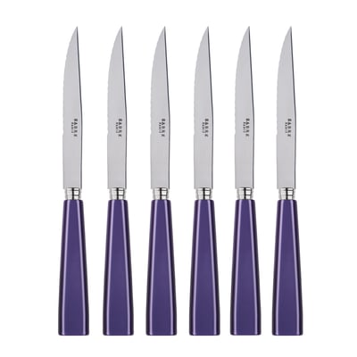 Set de 6 couteaux à steak, Icône SABRE