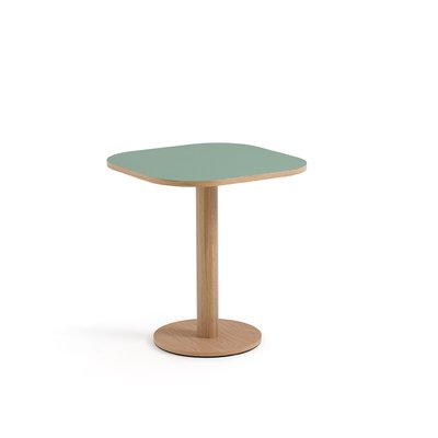Кофейный столик-бистро из шпона дуба Quillan FORMICA x LA REDOUTE INTERIEURS