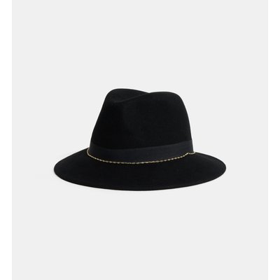 Chapeau Fedora Alma En Feutre À Chainette GALERIES LAFAYETTE