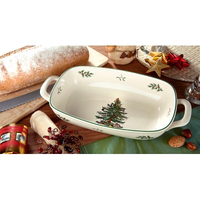 Christmas Tree Bread Basket SPODE