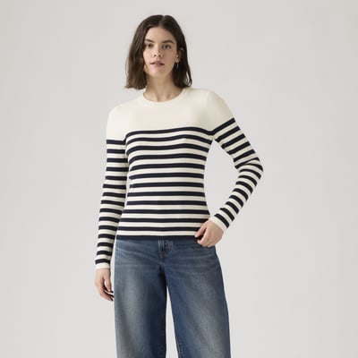 Pull-over col rond maille côtelée LEVI'S