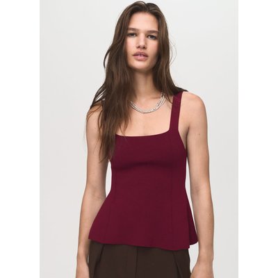 Top maille évasé MANGO