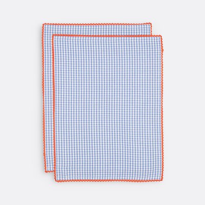 Lot de 2 torchons coton/lin, Trattoria LA REDOUTE INTERIEURS