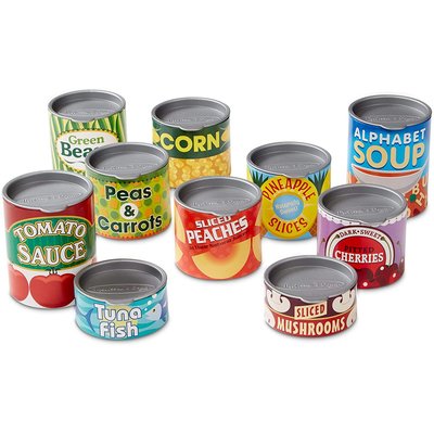Ensemble d'aliments en conserve US MELISSA & DOUG