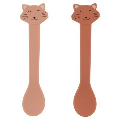 Lot de 2 cuillères en silicone Mrs. Cat - Trixie TRIXIE