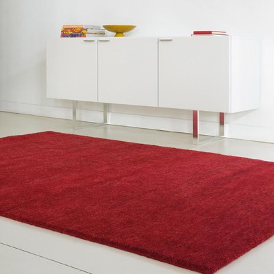 Tapis salon et chambre fait main en laine motif uni LOOK 418 UN AMOUR DE TAPIS