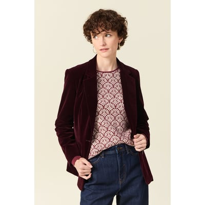 Veste blazer velours BONOBO