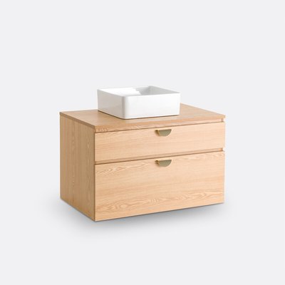Meuble sous vasque suspendu L80 cm, Zohe SO'HOME