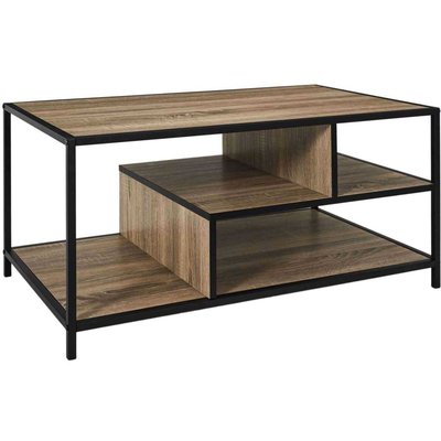 Table basse en bois et métal Edison CMP