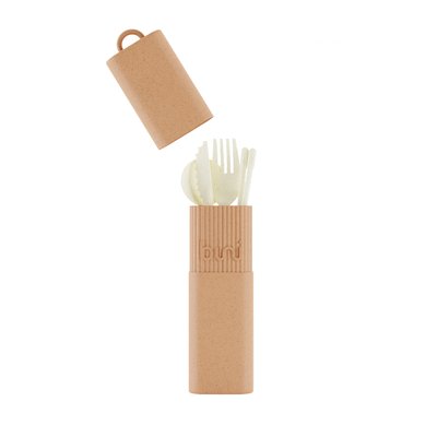 Kit de couverts nomade latte BINI