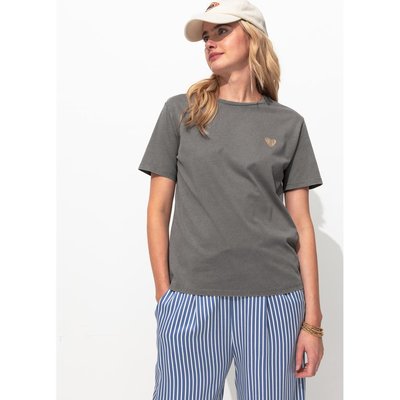 T-shirt motif coeur paillettes PROMOD