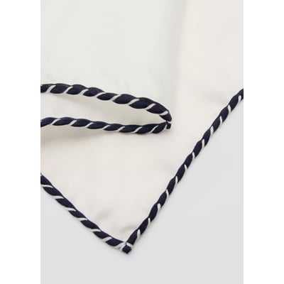 Foulard 100 % soie MANGO MAN