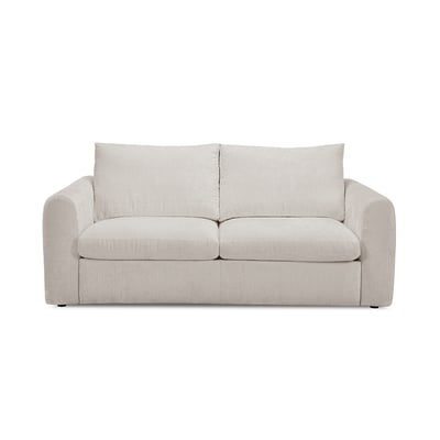 Canapé lit 3 places en velours côtelé couchage 140x190 cm, ARCHI BOBOCHIC