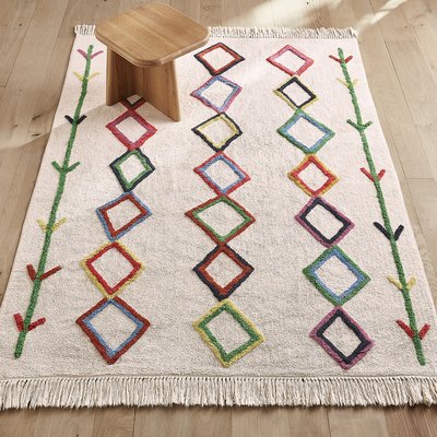 Tapis enfant coton bio style berbère, Dybala AM.PM