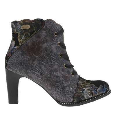 Bottines cuir talon stiletto LAURA VITA