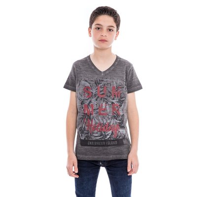 T-shirt Col V Nogota RITCHIE