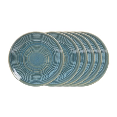 Assiette plate Moon Lagon 27 cm (lot de 6) - MOON LAGON TABLE PASSION
