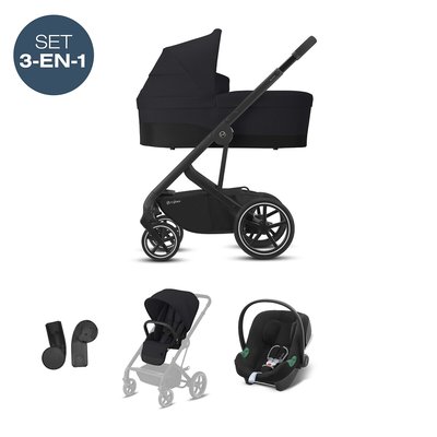Poussette 3 roues combine 3 en 1 La Redoute