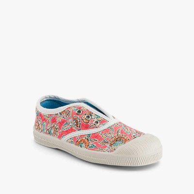 Tennis en coton ELLY FLOWERS BENSIMON