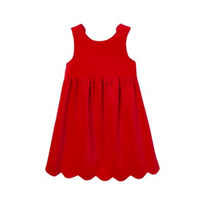 Robe de fête en velours lisse noeud au dos VERTBAUDET