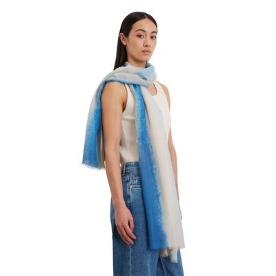 Foulard à logo avec imprimé allover avec TENCEL™ Modal MARC O'POLO