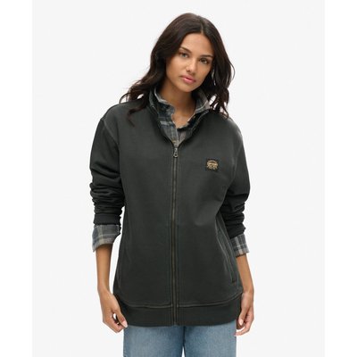 Veste de survêtement oversize à surpiqûres contrastées SUPERDRY