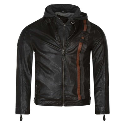 Veste cuir gipsy homme La Redoute